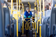 Higienização é feita todas as vezes em que o ônibus chega ao terminal