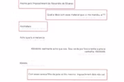 Os dois também conversam sobre impeachment 