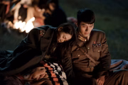 Cena do K-drama Pousando no Amor