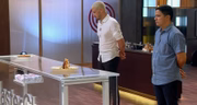Rodrigo e Jousé se enfrentaram na prova do frango à la cordon bleu