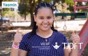 Já Yasmin, 12, quer uma família que seja amorosa. Ela se imagina voltando da escola e encontrando os pais