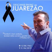 Homenagem divulgada por familiares