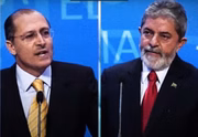 Lula e Alckmin disputaram o segundo turno das eleições presidenciais de 2006 em uma campanha marcada por ataques mútuos. Lula saiu vencedor com 48,61% dos votos