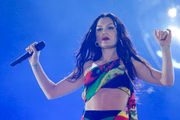 A cantora esteve no Brasil para o Rock in Rio