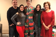 Ela ainda colocou registros fotos com os filhos