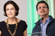 Eduardo Pimentel e Cristina Graeml