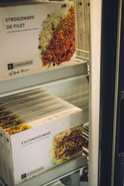 A linha de congelados assinados pelo chef