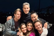 Integrantes da banda RBD se reencontram em jantar