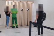 Unidade da World para escaneamento de íris na Rua Cunha Gago, em Pinheiros