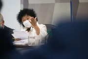 A médica Nise Yamaguchi na CPI da Covid