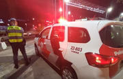 Viatura da PM faz ronda em São Paulo