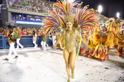 Essa foi a estreia da cantora no Carnaval carioca