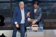 Na sequência, Marçal discute em pé com Datena, que ameaça jogar outra cadeira contra ele. Ricardo Nunes (MDB) e outros homens seguram a cadeira e impedem nova agressão