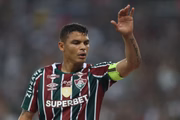 Thiago Silva, capitão da equipe do Fluminense