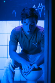 Ele fez parte do elenco da segunda temporada de Sintonia, da Netflix