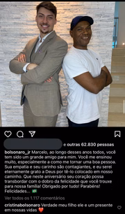 Homenagem de Jair Renan a Marcelo