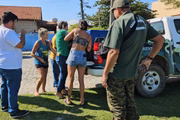 A vítima perdeu um dos braços e uma orelha em razão do ataque