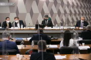 Francisco Maximiano, sócio da Precisa Medicamentos, na CPI da Covid-19