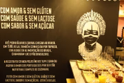 Cartaz na Beiju Tapiocaria