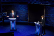 Candidatos no debate
