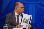 Advogado-Geral da União (AGU) e ex-ministro da Justiça, André Mendonça