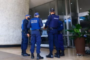 A Polícia Militar auxiliou na demanda da Justiça