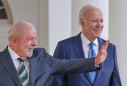 Lula e Joe Biden na Casa Branca