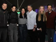 Tarcísio e Nunes também tiraram fotos com outros amigos