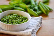 Ervilhas são ricas em proteínas e pouco calóricas