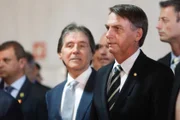 Eunício Oliveira e Jair Bolsonaro