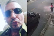 Montagem com foto do médico Aurélio Tadeu de Abreu, de 48 anos, encontrado morto em SBC; e imagem de mulher que foi à casa dele antes do crime