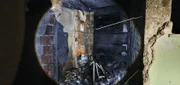 Apartamento ficou revirado