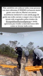 Postagens do tenente Pedro Aihara mostram indignação pela atitude do coach