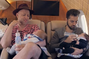 Paulo Gustavo, Thales Bretas e os filhos, Gael e Romeu
