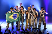 Grupo de k-pop NTX no Brasil