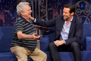 Isaac Bardavid e Hugh Jackman se encontraram em 2017