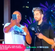 Denilson na "live da live"