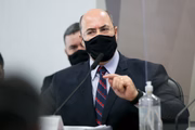 Ex-governador do Rio de Janeiro Wilson Witzel na CPI da Covid