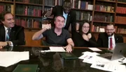 Bolsonaro e Helio em Live
