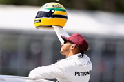 Senna é ídolo de Lewis Hamilton