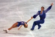 Evgenia Shishkova e Vadim Naumov, ex-campeões mundiais de patinação artística