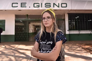 Aluna do 3° ano, Hilary Fehelberg, 18 anos, é contrária à medida