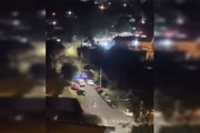 Imagens mostram a brigada militar em operação contra o atirador que atingiu 12 pessoas. O caso teve início na noite de terça-feira (22/10)
