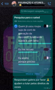 Figurante Daniel Apolloh afirma ter sido infectado com sarna na Record TV