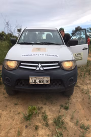 Também estavam presentes agentes do ICMBio