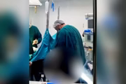 Vídeo flagra médico anestesista estuprando grávida durante parto cesárea