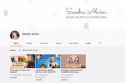 Layout do canal de Sandra
