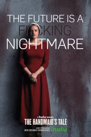 Offred, a protagonista da série interpretada por Elizabeth Moss: "O futuro é um maldito pesadelo"