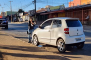 O condutor estava bêbado e tentou fugir