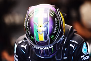 SAO PAULO, BRAZIL - NOVEMBER 13: Lewis Hamilton of Great Britain and Mercedes GP prepares to drive in the garage during practice ahead of the F1 Grand Prix of Brazil at Autodromo Jose Carlos Pace on November 13, 2021 in Sao Paulo, Brazil. (Photo by Lars Baron/Getty Images)